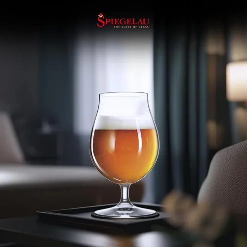 Vista 6 de Spiegelau Vaso de cerveza clásico de tulipán, vasos de cristal de fabricación europea, perfectos para cervezas belgas, cervezas IPA, cócteles