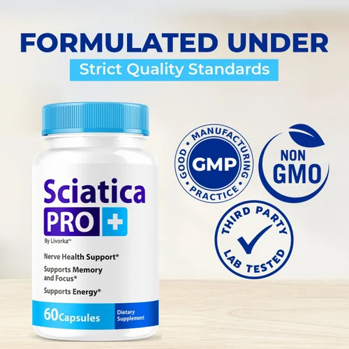 Vista 6 de Sciatica Pro Plus Cápsulas de Sciatica Pro Plus - Fórmula avanzada de apoyo de cápsula Sciatica Pro+, pastillas SciaticaPro Plus, vitaminas