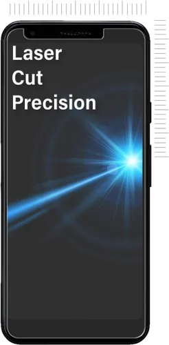 Vista 3 de Magglass Protector de pantalla de vidrio templado para LG G8 ThinQ (resistente a los arañazos) Ultra Clear (compatible con fundas)