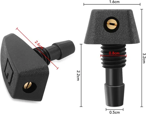 Vista 3 de MENDX Windshield Washer Nozzles for Opel Astra Insignia Zafira Corsa Car Front Windshield Washer Wiper Nozzle