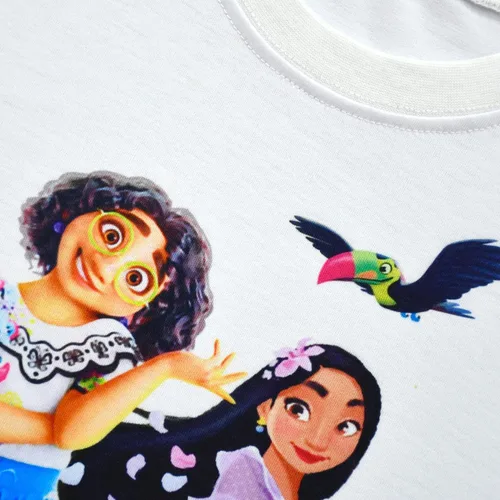 Vista 7 de snow flying Disfraz de Isabela lindo vestido Mirabel para niñas cosplay con 3 piezas