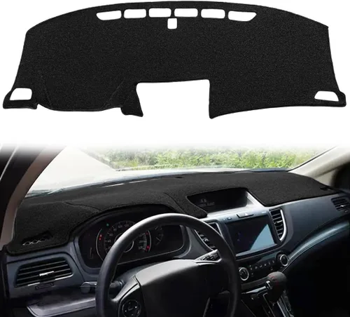 Vista 7 de YIZ Cubierta de salpicadero personalizada para Honda CRV 2007 2008 2009 2010 2011, cubierta de salpicadero, protector de alfombra