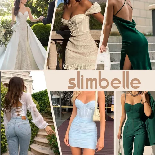 Vista 6 de SLIMBELLE Pantalones cortos moldeadores para mujer, control de abdomen, sin costuras, moldeadores de cuerpo cortos de cintura alta para adelgazar