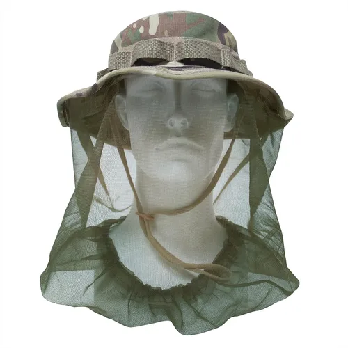 Vista 8 de Rothco Sombrero Boonie con mosquitera Camuflaje del bosque