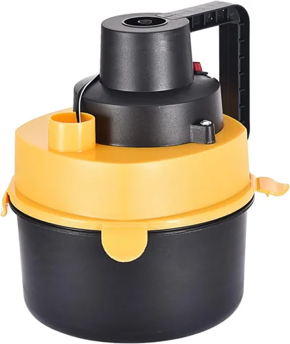 Vista 7 de Aspiradora inalámbrica húmeda/seca de 12 V, aspiradora portátil para el hogar/garaje/coche