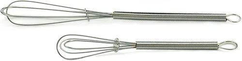 Vista 8 de RSVP International Kitchen Tool Collection, acero inoxidable, apto para lavavajillas, batidor, 9 pulgadas