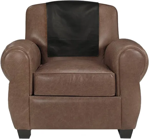 Vista 22 de LL LEATHER LOVERS Funda de cuero para reposacabezas de silla reclinable, sofá, sofá biplaza, protector de muebles, funda para asiento de teatro