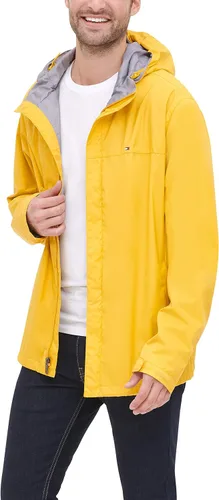 Vista 5 de Tommy Hilfiger - Chaqueta impermeable transpirable con capucha para hombre