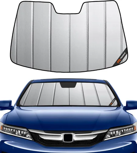 Vista 14 de Parasol para parabrisas Pigenius para Honda Accord 2023-2026, parasol personalizado para ventana delantera - Cuero
