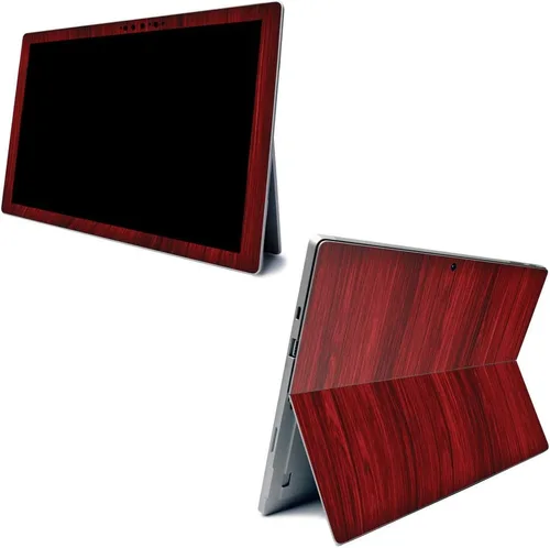 Vista 10 de MightySkins - Skin de fibra de carbono para Microsoft Surface Pro 7 – Bamboo Ohm Acabado de fibra de carbono texturizado Fácil de aplicar