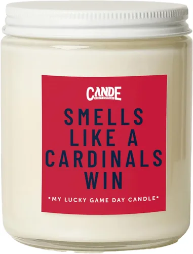 Vista 12 de Huele como una Victoria de los Dodgers Vela – Vela Perfumada Inspirada en LA – Fragancia de Bosques y Pastel de Cumpleaños – Quema de Larga Duración