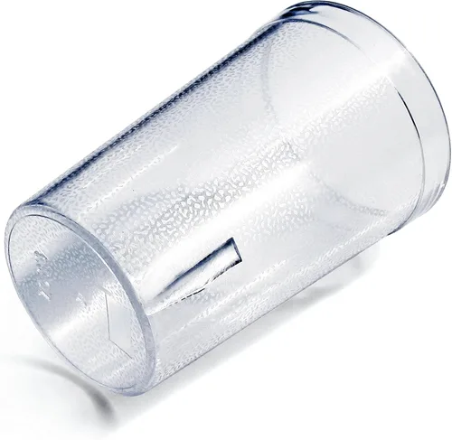 Vista 2 de New Star Foodservice Vasos para bebidas de grado restaurante, 12 onzas, juego de 72, transparentes