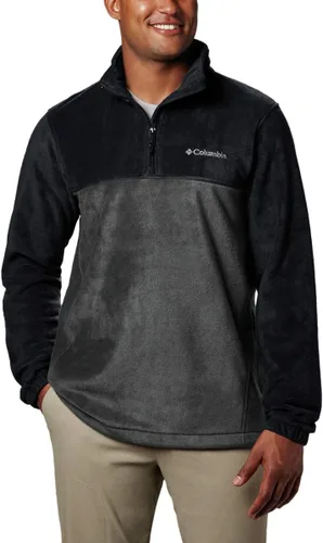Vista 18 de Columbia Steens Mountain - Chaqueta de forro polar con cremallera media para hombre Negro