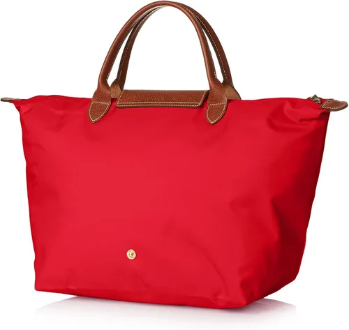 Vista 2 de Longchamp Le Pliage - Bolso mediano para mujer, color rojo