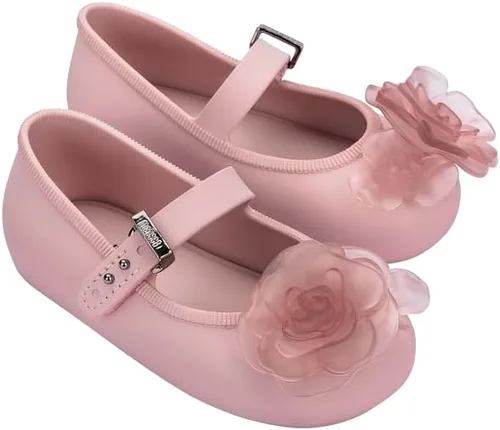 Vista 12 de mini melissa Pétalos de bailarina suaves con correa para niñas