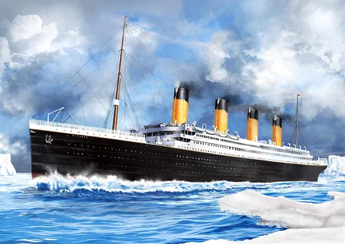 Vista 2 de WOODEN.CITY Titanic - Rompecabezas de madera para adultos, 500 piezas, 14,75 x 10 pulgadas, rompecabezas de la película de los años 90, fabricado