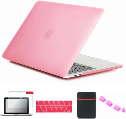 Vista 49 de Se7enline Compatible con MacBook Pro Touch Bar Case 2016/2017/2018/2019, funda rígida mate para Mac Pro de 13 pulgadas, A1706/A1989/A2159, funda