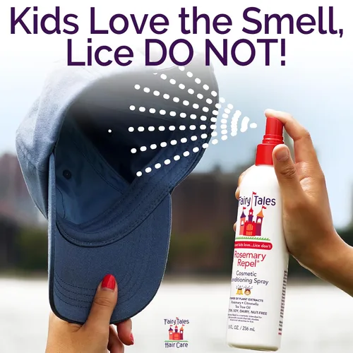 Vista 4 de Fairy Tales Rosemary Repel Champú diario para niños, 12 fl oz., Acondicionador, 8 fl oz. & Espray acondicionador, 8 fl oz. Star Trio – A los niños