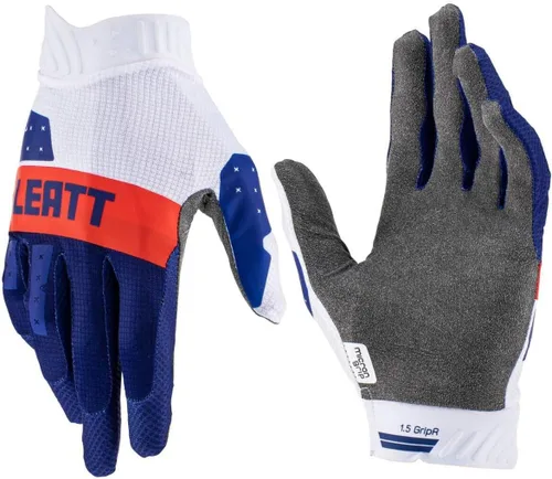 Vista 20 de Leatt Guantes Moto 1.5 GripR Adulto (Morado - S)
