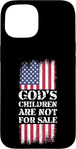 Vista 6 de God's Children are Not for Sale Funny Quote God's Children Case for iPhone 17