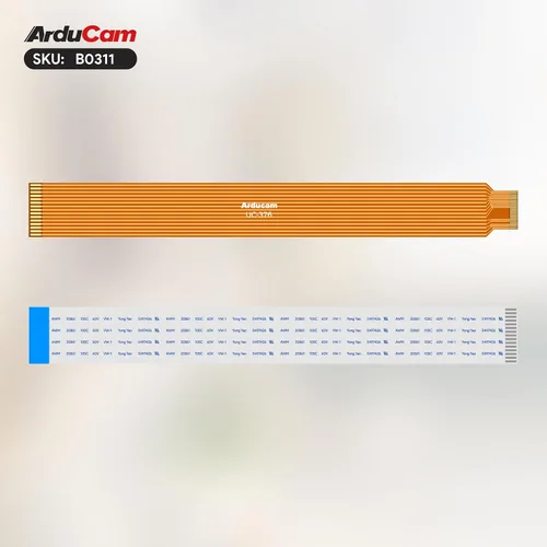 Vista 8 de Arducam Para Raspberry Pi Cámara Módulo 3 Amplio, 120 ° (D) IMX708 Autofocus Pi Cámara V3, 5.9 in 15-22 Pin FFC Cable