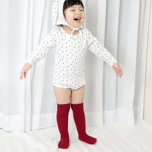 Vista 5 de CozyWay Non-Slip Knee-High Socks, Ultra-Soft Grippy Socks for Baby and Toddler Girls, Boys and All Little Ones
