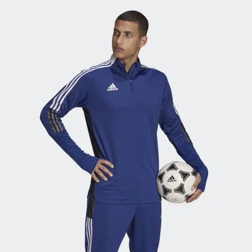 Vista 5 de adidas Primeblue Tiro - Camiseta cálida para hombre