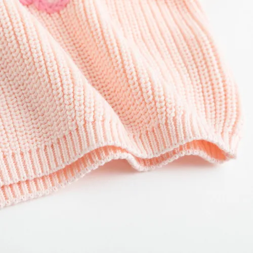 Vista 5 de Simplee kids Suéter de punto de corazón para bebé, para otoño, otoño e invierno, 3M-3T
