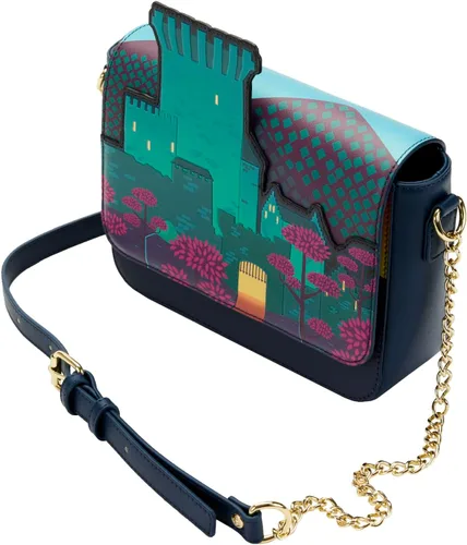 Vista 3 de Loungefly BOLSA DE CUERPO CRUZADO DE LA SERIE CASTILLO DE LA PRINCESA VALIENTE DE
