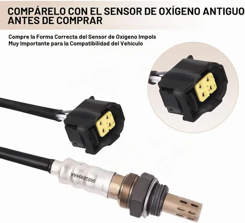 Vista 4 de Sensor de oxígeno O2 aguas arriba aguas abajo para Dodge Charger, para Ram