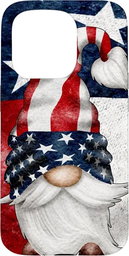 Vista 14 de 4th of July Independence Day Gnome for Women Memorial Day Case for iPhone 17