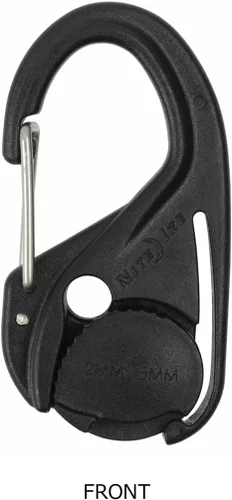 Vista 3 de NITEIZE Cam Jam, tensor de cuerda, accesorios de metal flexibles, fácil, ajuste de longitud de cuerda, tensor de cuerda, accesorio de tienda