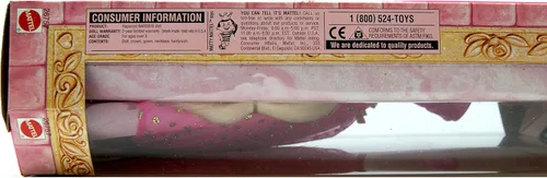 Vista 3 de Barbie Rapunzel - Vestido rosa con corona rosa brillante dorada