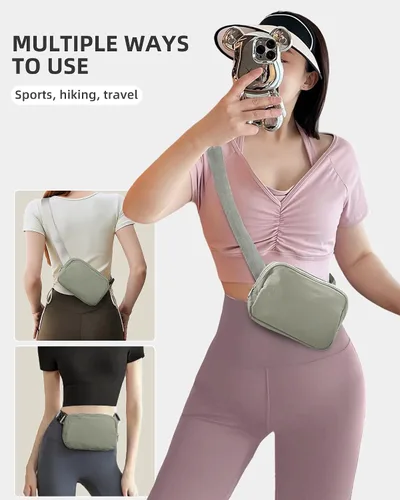 Vista 4 de Cinturones de moda para mujeres y hombres, A-gris verde, Deportes