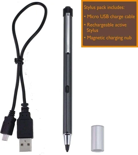 Vista 2 de Grey Fine Point Digital Stylus - Compatible with Xiaomi 12S Ultra Smartphone