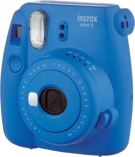 Vista 2 de Fujifilm Instax Mini 9 - Cámara instantánea, azul cobalto