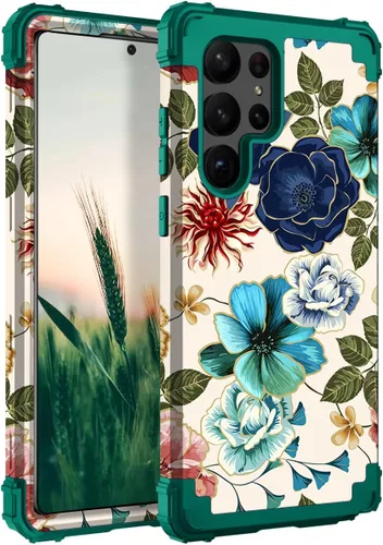 Vista 22 de Hocase Funda para Samsung Galaxy S26 Ultra, mandala beige