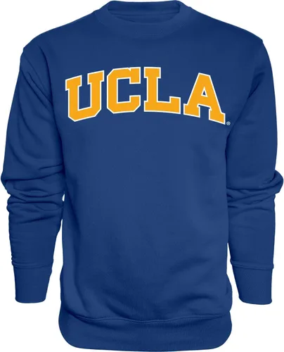 Vista 16 de Blue 84 NCAA sudadera de cuello redondo con arco y colores de equipo para hombre