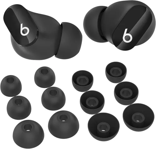 Vista 2 de AhaStyle Almohadillas para los oídos Beats Studio Buds/Powerbeats Pro 2/Solo Buds/Fit Pro/Studio Buds+【Ajuste en el estuche de carga】6 pares
