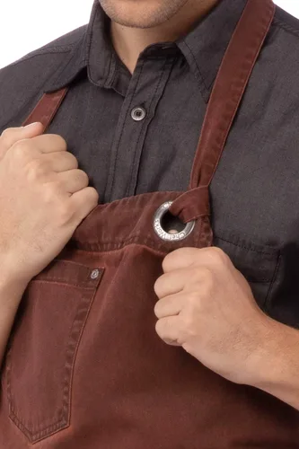 Vista 4 de Chef Works Unisex Dorset Bib Apron
