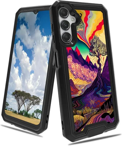 Vista 70 de Funda para Samsung S23 FE Galaxy S23 FE 2 en 1 PC duro de doble capa TPU suave a prueba de golpes Funda protectora para Samsung Galaxy S23 FE 6.4