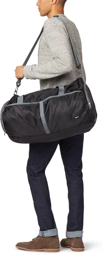 Vista 2 de Tienda Basics - Bolsa de viaje para gimnasio, 20.9in, color negro