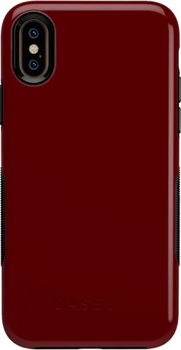Vista 16 de Casely Funda para iPhone Xs Max Funda con estampado de festival (solo buenas vibraciones)
