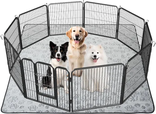 Vista 8 de Qeils Almohadillas reutilizables para cachorros, paquete de 2 almohadillas lavables para orina para perros, almohadilla antideslizante impermeable