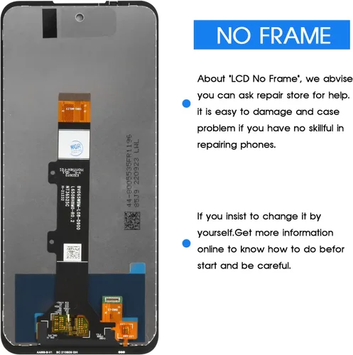 Vista 3 de para Motorola Moto G Power 2022 Reemplazo de pantalla XT2165 LCD XT2165DL XT2165-3 XT2165-5 Pantalla LCD Pantalla táctil Digitalizador Asamblea Kit
