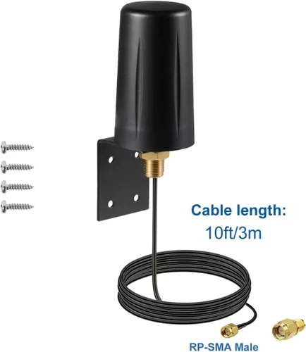Vista 3 de Amplificador de señal de reemplazo de señal externa de largo alcance 4G LTE para Spypoint LM2 Flex Link Micro Tactacam Reveal Stealth Cam Hunting 4G