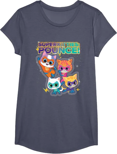 Vista 16 de Disney Junior SuperKitties Pounce! Camiseta de equipo completo, talla S
