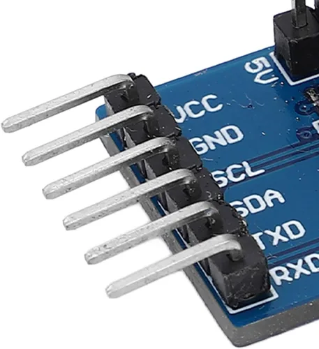 Vista 8 de Módulo adaptador de convertidor USB a UART, módulo convertidor USB a I2C Componentes electrónicos portátiles Cable de puente práctico