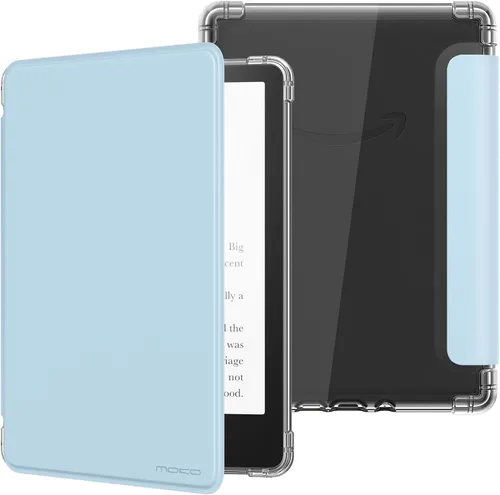 Vista 51 de MoKo Funda para Kindle Paperwhite de 6.8" 11ª generación 2021 y Kindle Paperwhite Signature Edition, ultra transparente, suave, flexible