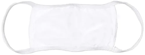 Vista 5 de Port Authority Cubrebocas reutilizable (paquete de 5), color blanco, Blanco